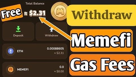 How to Withdraw ETh(Linea) From Memefi Wallet?👍💯
