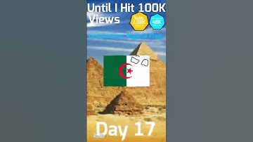 Day 17 Of Rolling Countries Until I Get 100K Views