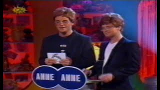 The Weakest Brain - Billie Piper - Bryan McFadden - SMTV Live - 4th November 2000