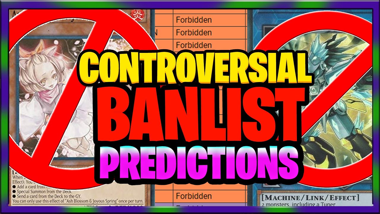 YuGiOh Banlist Sept 2022 Predictions / Wishlist Most Controversial