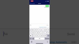 aprs.fi iPhone APRS messaging demo, longer screenshot 5