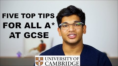 5 TIPS TO GET ALL A* (8s and 9s) AT GCSE