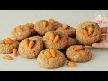 당근 케이크 쿠키 만들기 with 크림치즈 : Carrot Cake Cookies with Cream Cheese Recipe | Cooking tree