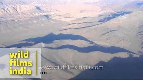 Sedimentation, sandy drumlins and cold desert of Ladakh