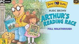 Arthur's Reading Race : Living Books  [PC]  -  Full Walkthrough - 4k UHD - No commentary