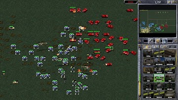 Red Alert Remastered-Mujalli Mod-Random+Hard AI VS 6 Hard AI "P4 DefensePractice2.0(2 Player)Medium"