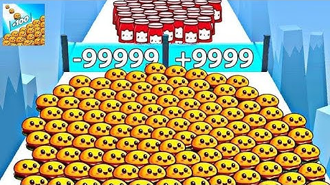 FOOD RUN 3D - Level Up Fruits Satisfying Asmr Gameplay Mobile, Math Games Food Run