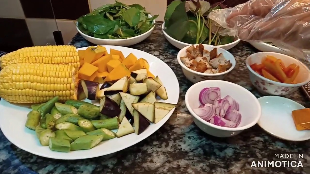 Cook "Dinengdeng w/ Sweet Corn" healthy food."lutong dinengdeng" simple way affordable cost