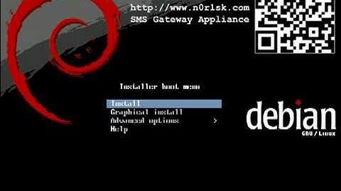 n0r1sk SMS Gateway Appliance Setup Screencast