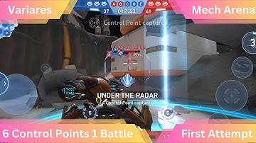 Mech Arena Trying to Capture 6 Control Points In One Battle First Attempt  Mech Arena Robot Showdown