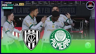 INDEPENDIENTE DEL VALLE X PALMEIRAS AO VIVO COM IMAGENS - JOGO DE HOJE - ASSISTA AGORA PES 2021