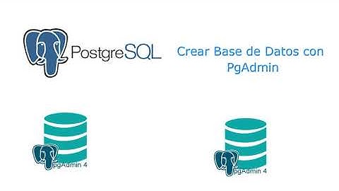 Como crear una base de datos en Postgresql con PgAdmin