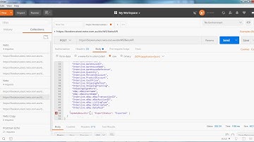 Debugging Json API call in Postman