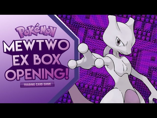 Pokémon Trading Card Games: Mewtwo-EX Box 