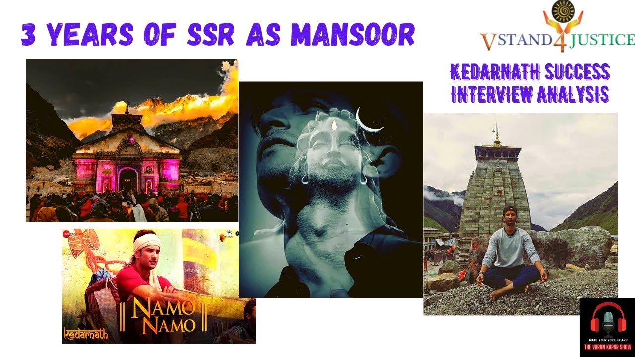 SSR As Mansoor Kedarnath Success Interview Review And Acting Notes