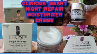 CLINIQUE SMART  NIGHT -CUSTOM REPAIR MOISTURIZER CREME /Details