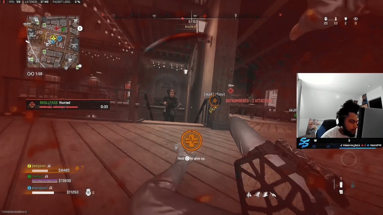 HISOKA GETS DELETED BY ALMXND AND SAYS THIS ABOUT HIM WHILE PLAYING RESURGENCE  ON WARZONE 2… 😳