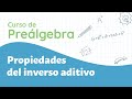 Propiedades del Inverso Aditivo