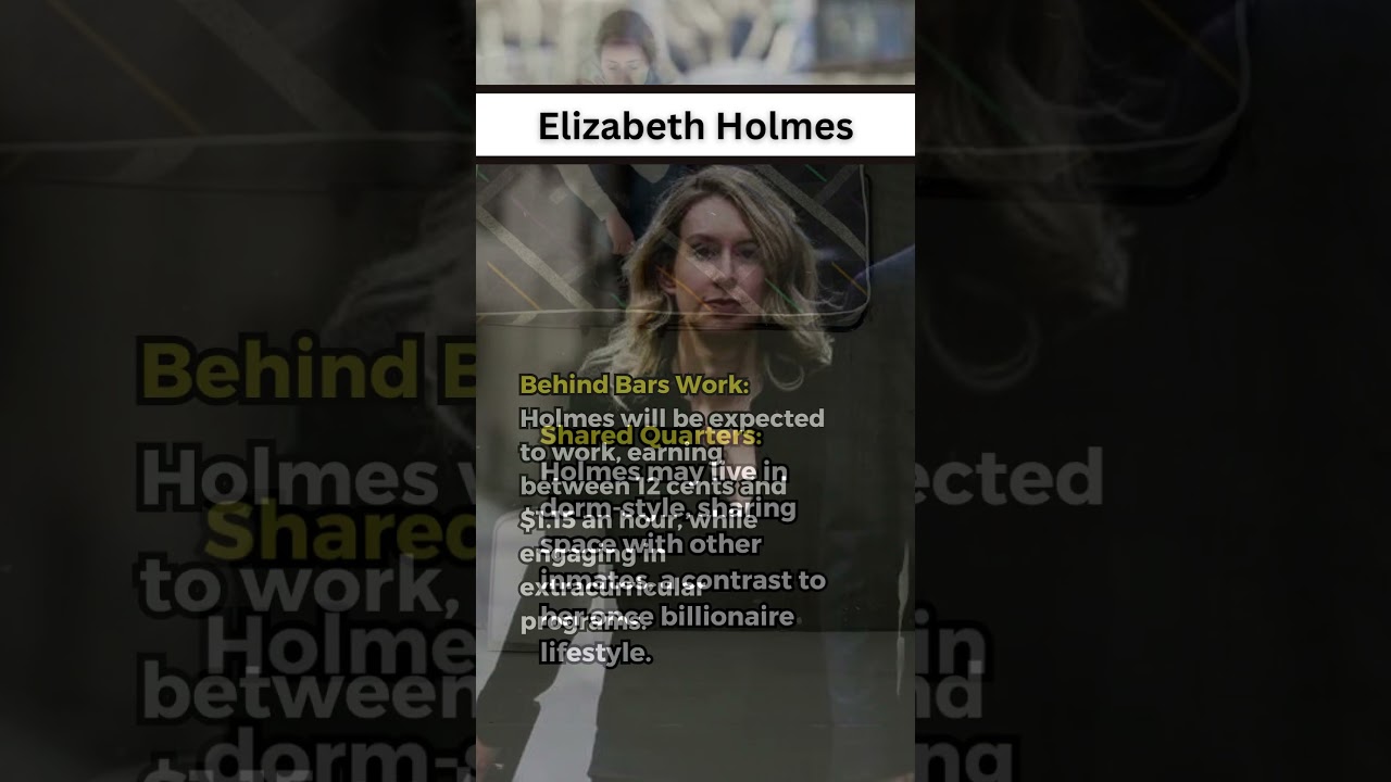Elizabeth Holmes Unveiling her Upcoming Prison Reality