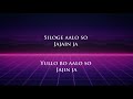 Jajin Ja lyrics video feat Chorun Mugli  Tasso Music