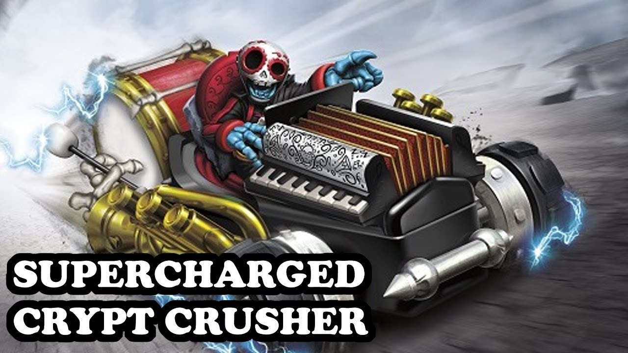 Skylanders Superchargers Supercharged Crypt Crusher GAMEPLAY YouTube