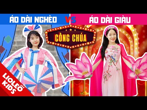 CÔNG CHÚA TÀI NĂNG GIÀU vs NGHÈO - Thiết kế thời trang áo dài từ BẠT CHỐNG NẮNG! Ai sẽ là quán quân?