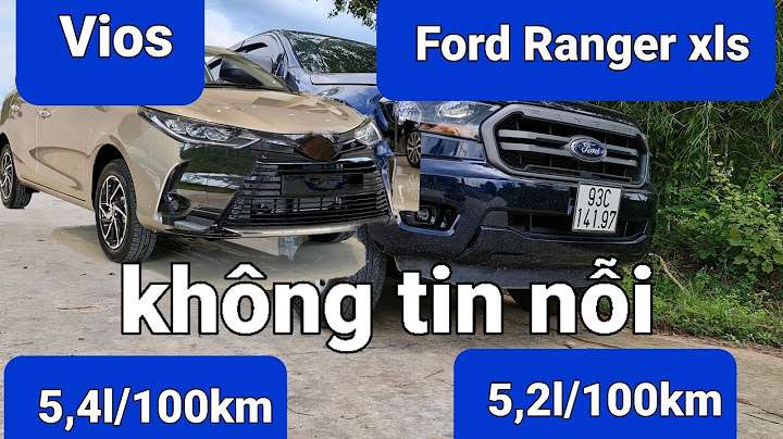 Xe Ford Ranger 100km bao nhiêu lít?