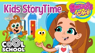 1 HOUR Kids Storytime!  SWEETS CAFE at Cool School | Little Red Riding Hood, Cinderella, and MORE!