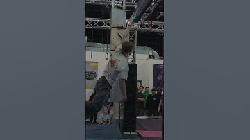 He was trying his hardest! #ninjawarrior #parkour #climbing #ocr #ninja