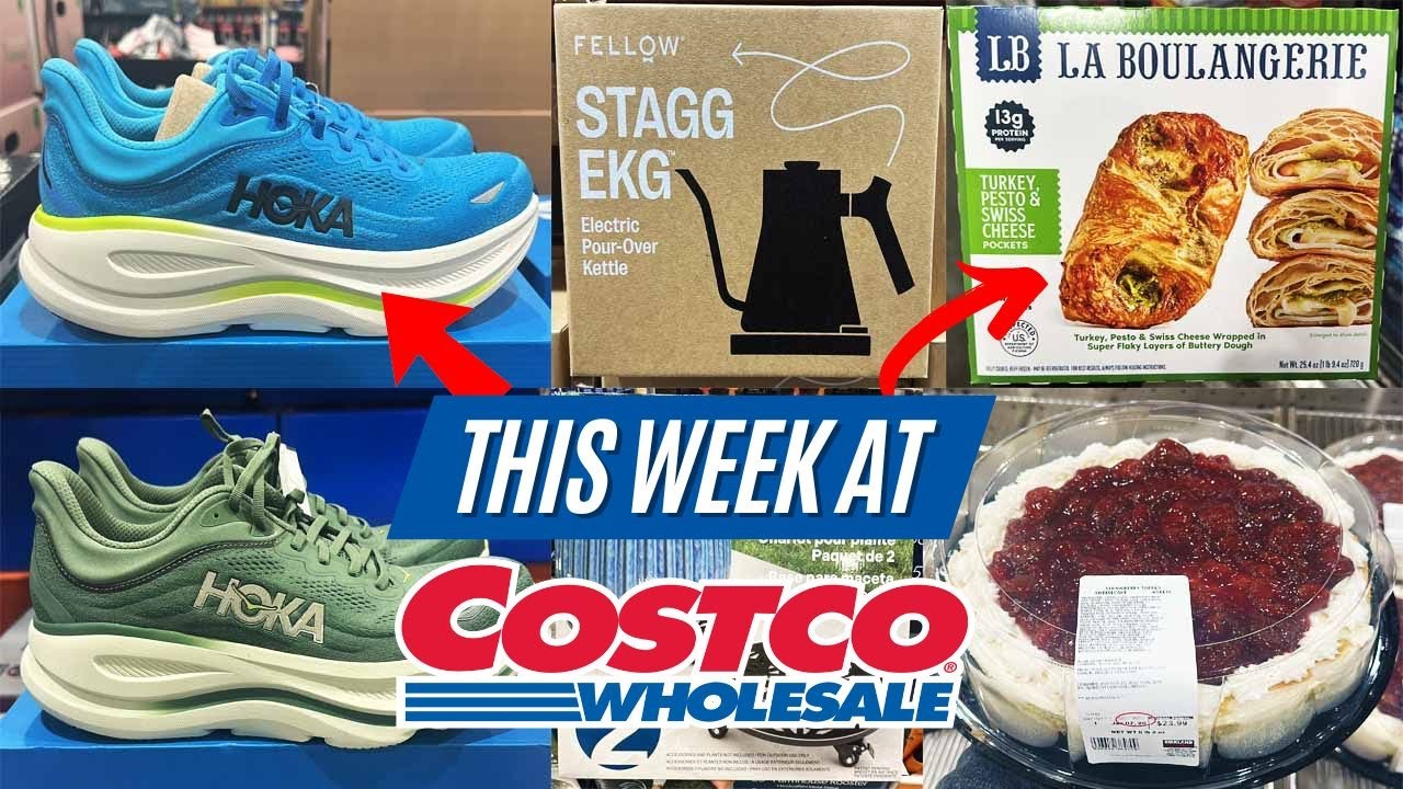 🔥NEW COSTCO DEALS THIS WEEK (1/3-1/10):🚨HUGE JANUARY SALE! HOKA Shoes, Instacrate & Clearance Deals!