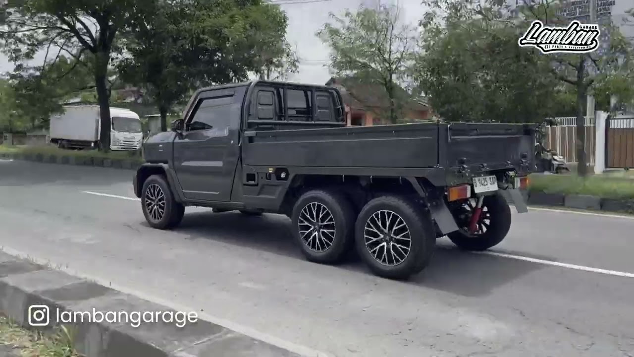 MODIFIKASI HILUX RANNGA 6 RODA