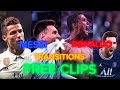 RONALDO AND MESSI TRANSITIONS 4K HDR⚪️RARE SCENEPACK⚪️ higher resolution upscaled quality⚪️ #viral