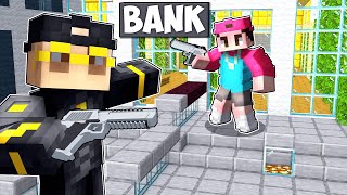 BANKÜBERFALL mit iCrimax & Amir in BlockBande Minecraft