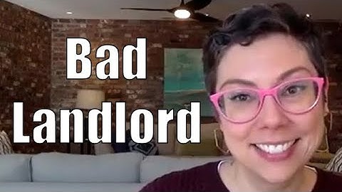 How Do You Handle a Bad Landlord