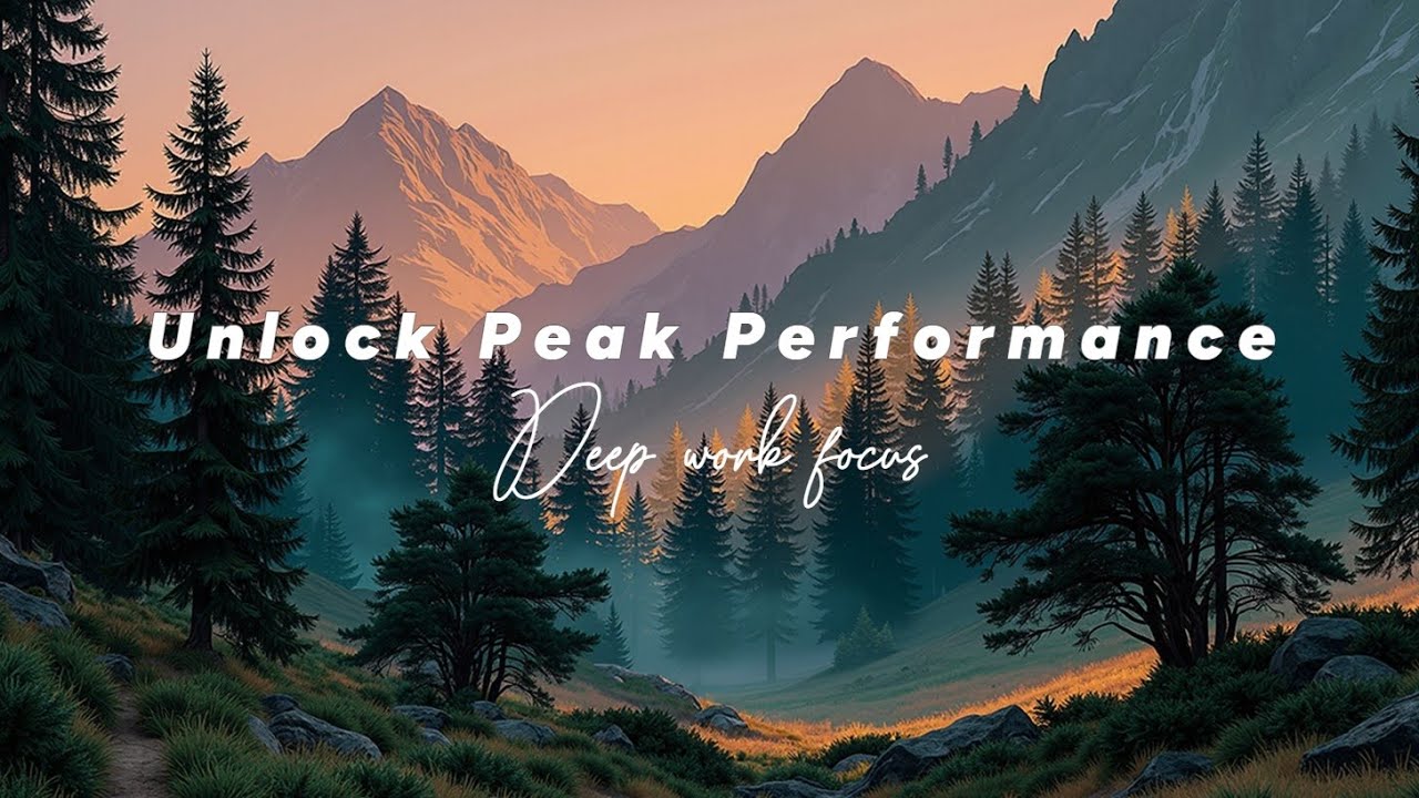 Deep Work Music для Абсолютного Фокуса и Продуктивности ~ Спокойствие Земли