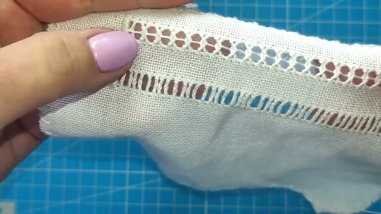 Вишивка. Урок 5. Мережка. Вісімка.