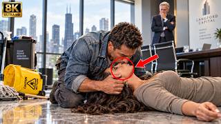 Single Dad Janitor Kissed A Billionaire To Save Her Life — And Then Everything Changed