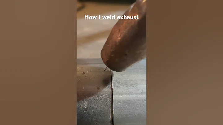 How I weld exhaust #welding  #exhaust #automotive #mechanic