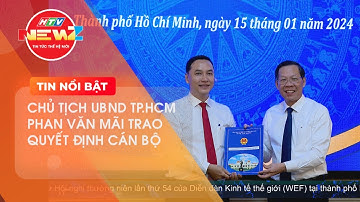 CHỦ TỊCH UBND TP.HCM PHAN VĂN MÃI TRAO QUYẾT ĐỊNH CÁN BỘ
