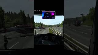 Crashing into an invisible wall in Euro Truck Simulator 2