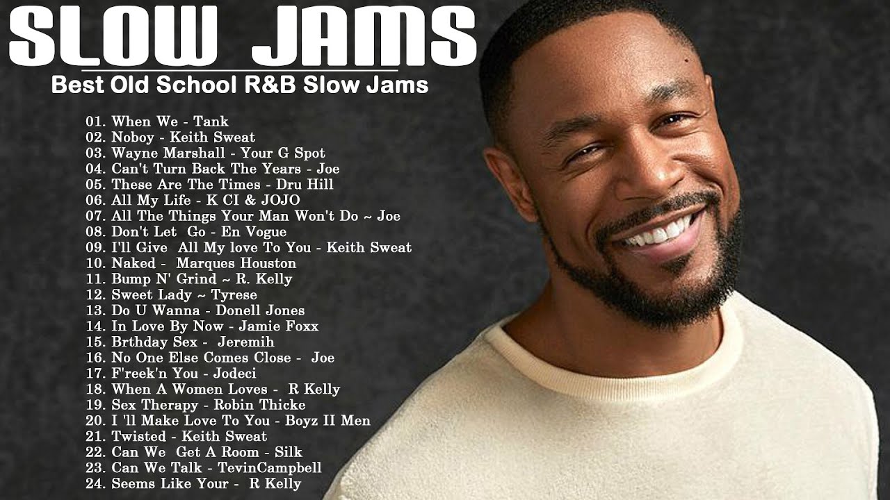 Old School  Slow Jams Mix   Tank Tyrese Usher Joe Keith Sweat Jamie Foxx  R  Kelly   More