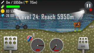 Hill climb racing.The super off road rides the right angle ?