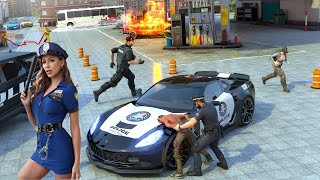 Police car chase 3d 🧔 police simulator 🧔 police gadi 🧔 police wala 🧔 polis game 🧔 android gameplay screenshot 4