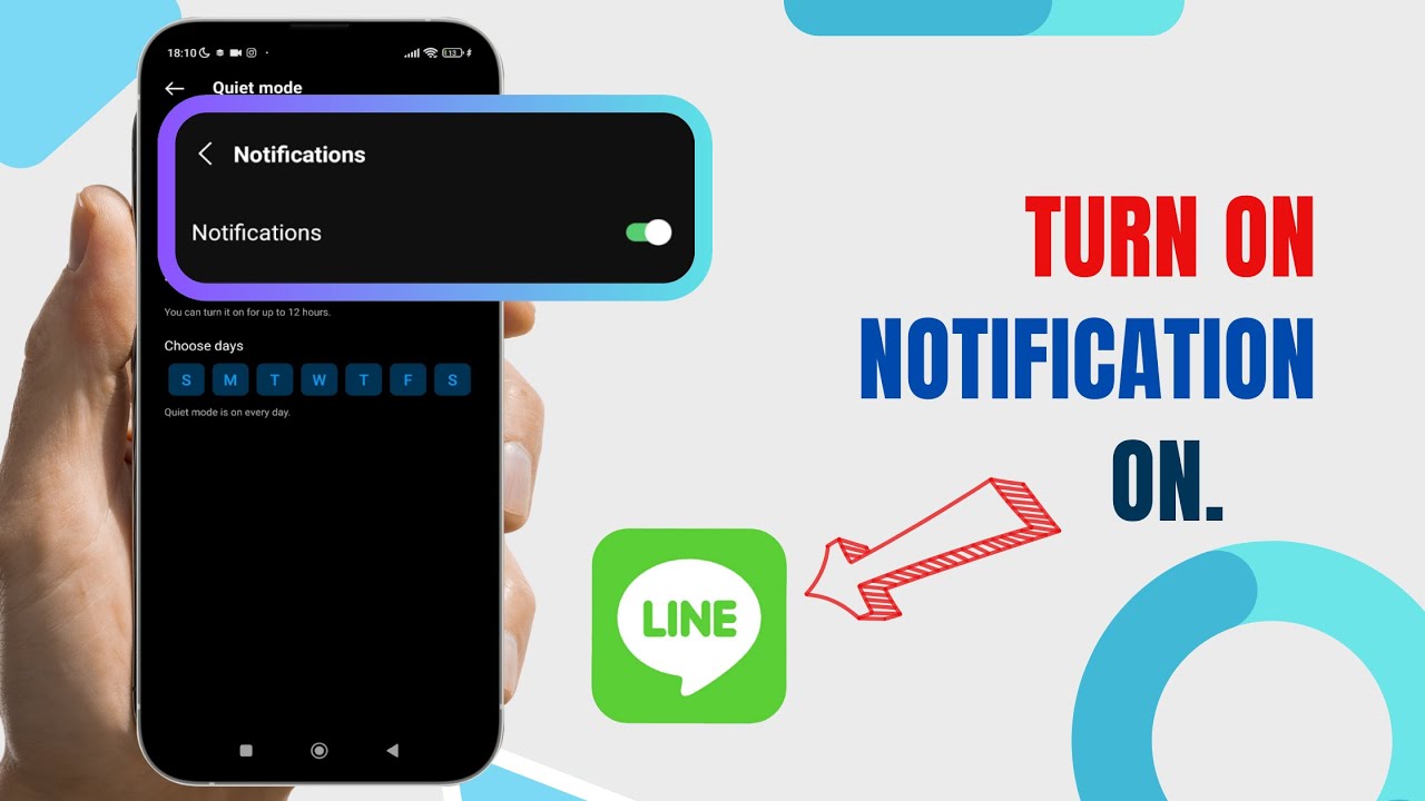 Line Phone Notification Turn On Notifications On LINE. |Technologyglance - YouTube