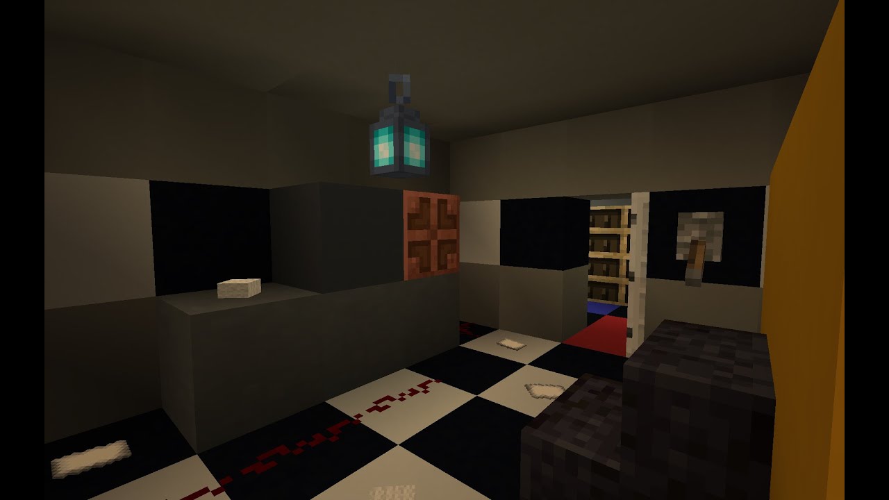 Building FNAF 1 In Minecraft final part - Tutorial - YouTube