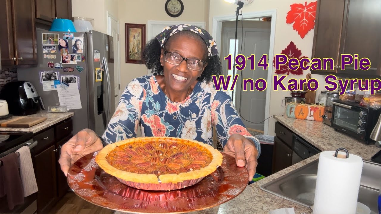 Authentic 1914 Pecan Pie (No Karo Syrup) | Pies | cookingsemi-homemadewithjoyce