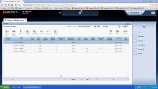 Print a timecard detail