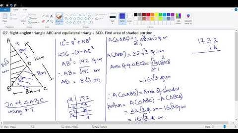 Class 9 Area & Perimeter of Plane Figures Ex 20 A (part 2 of 3)