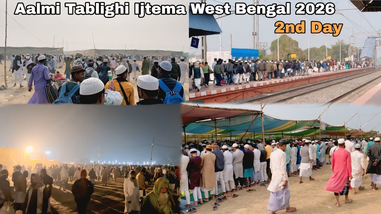 Aalmi Tablighi Ijtema West Bengal 2026 | World Ijtema | Puinan Hooghly ijtema 2026