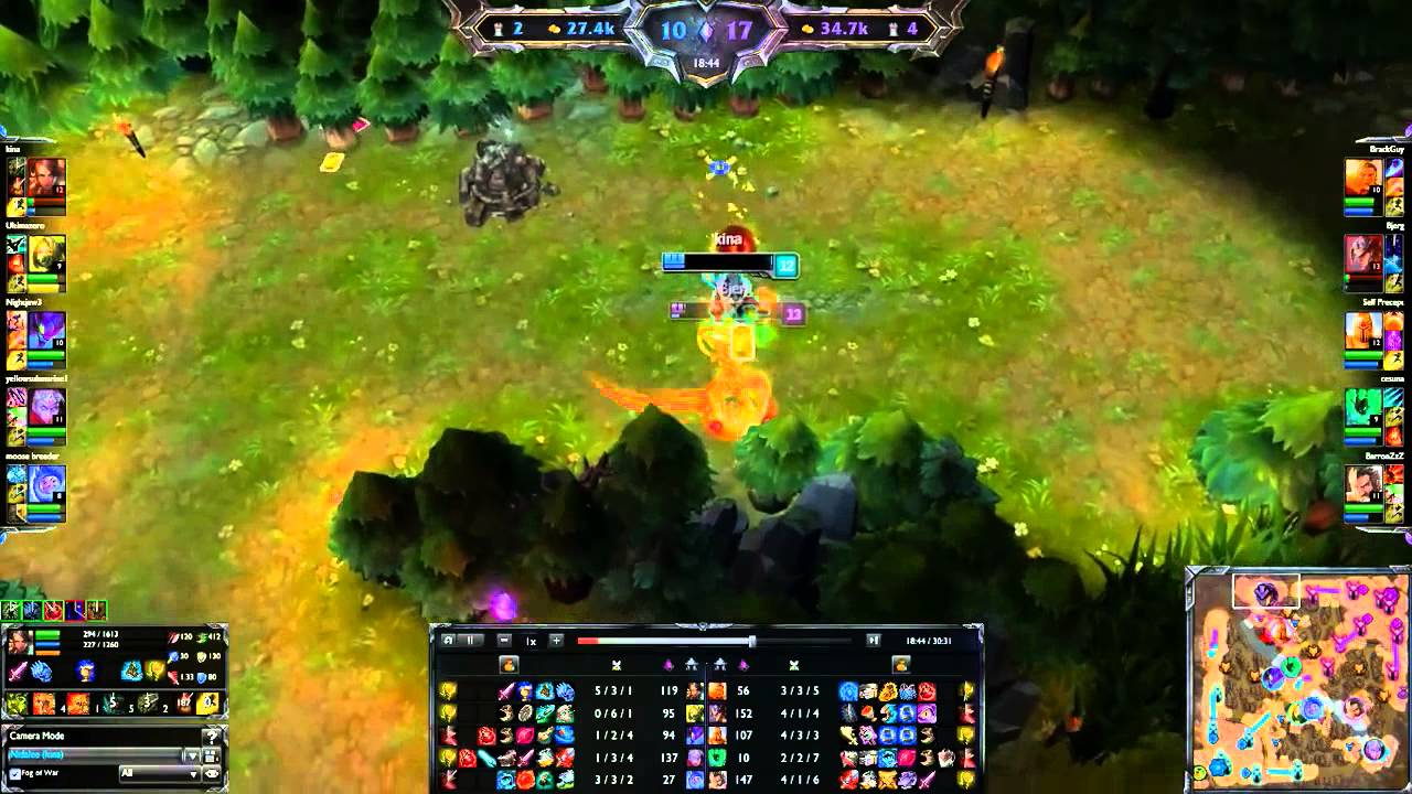 CLG Seraph(kina) vs TSM Bjergsen(Bjerg) The Amazing escape